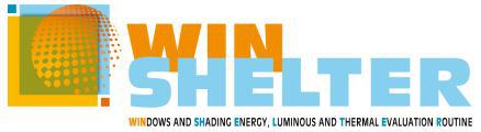 WIN SHELTER - WINdows and SHading Energy Lighting and Thermal Evaluation Routine